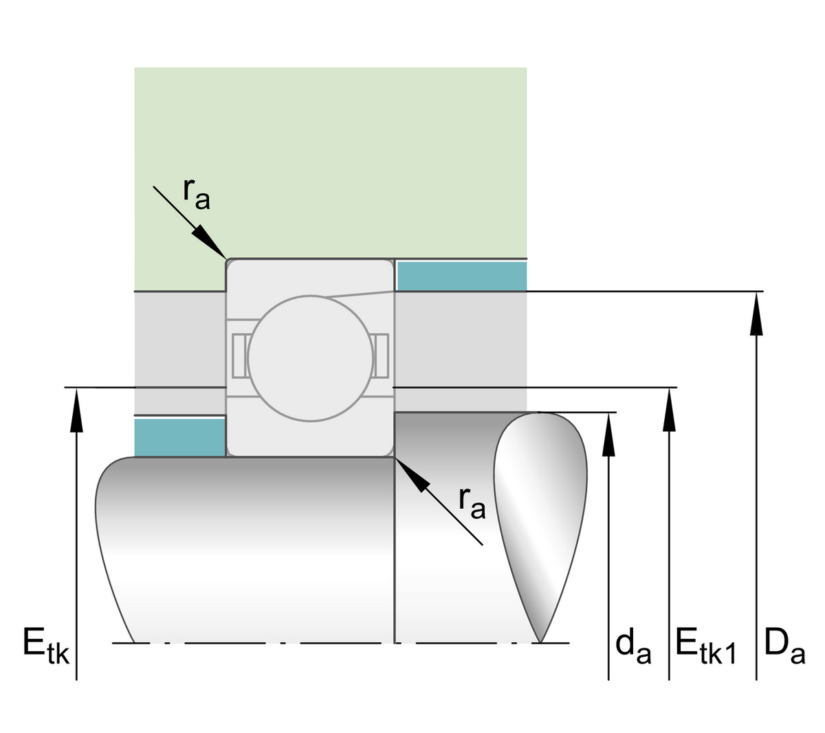 Шпиндельный подшипник FAG B7238-E-T-P4S-UL