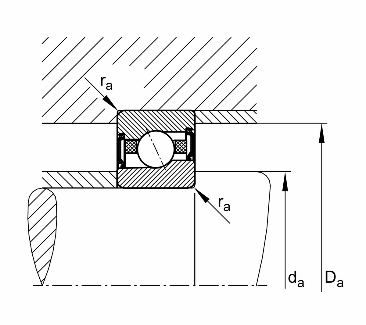 Высокоскоростной шпиндельный подшипник FAG HCM71926-E-2RSD-T-P4S-UL-XL