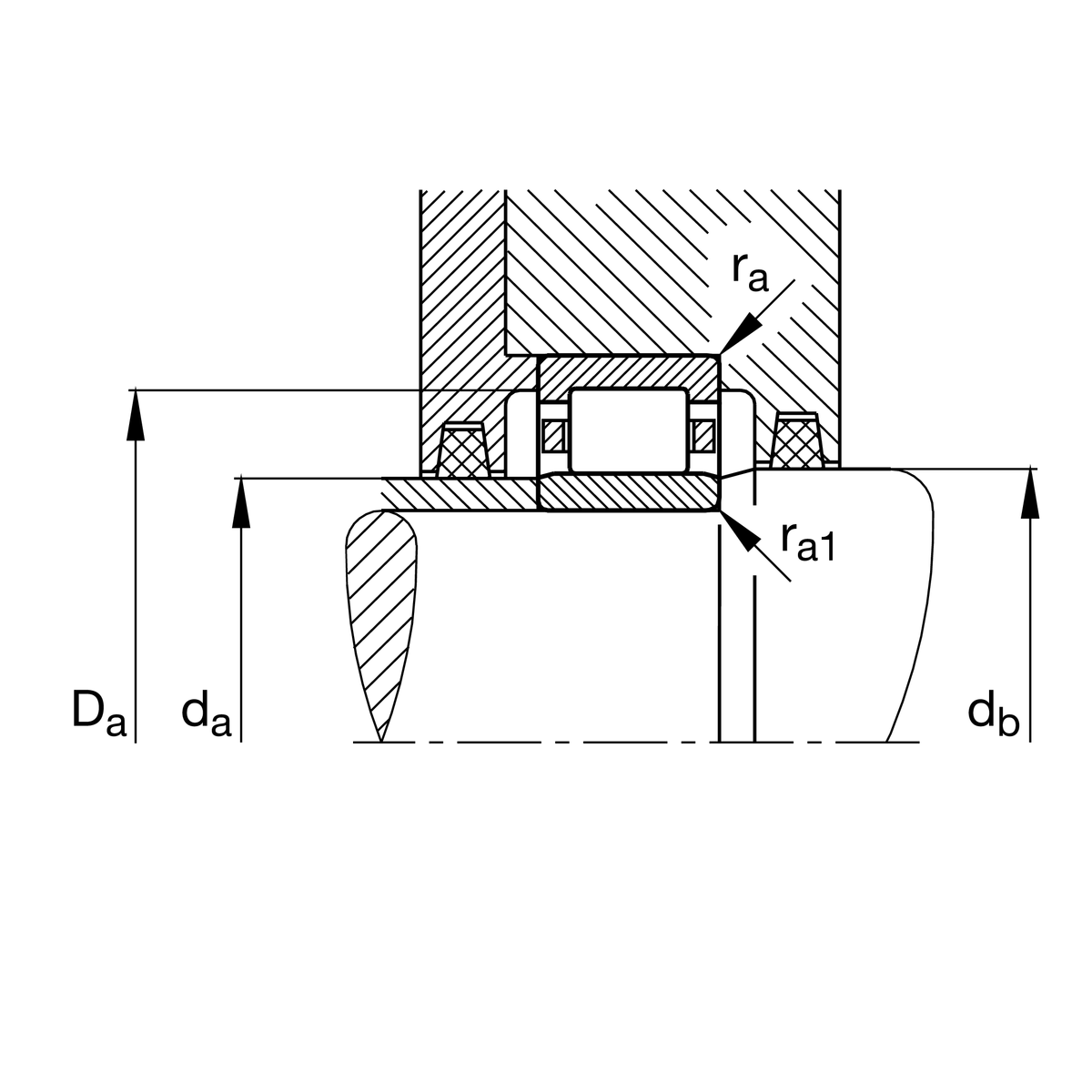 Цилиндрический роликоподшипник FAG NU318-E-XL-TVP2-C4