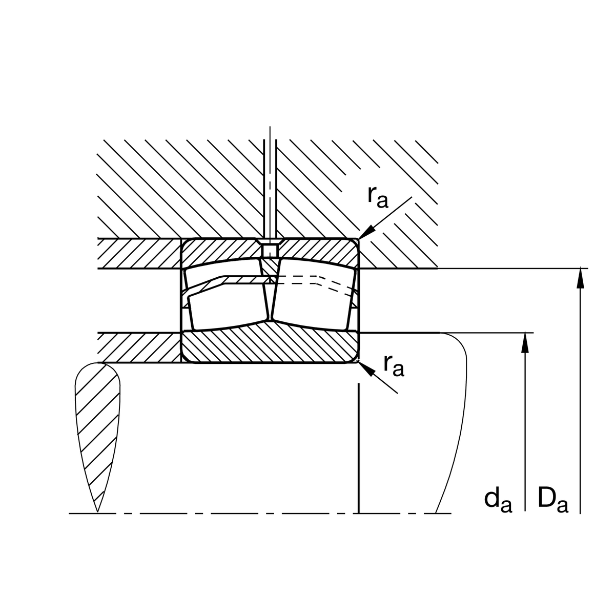 Радиальный сферический роликоподшипник FAG 23144-BE-XL>A
