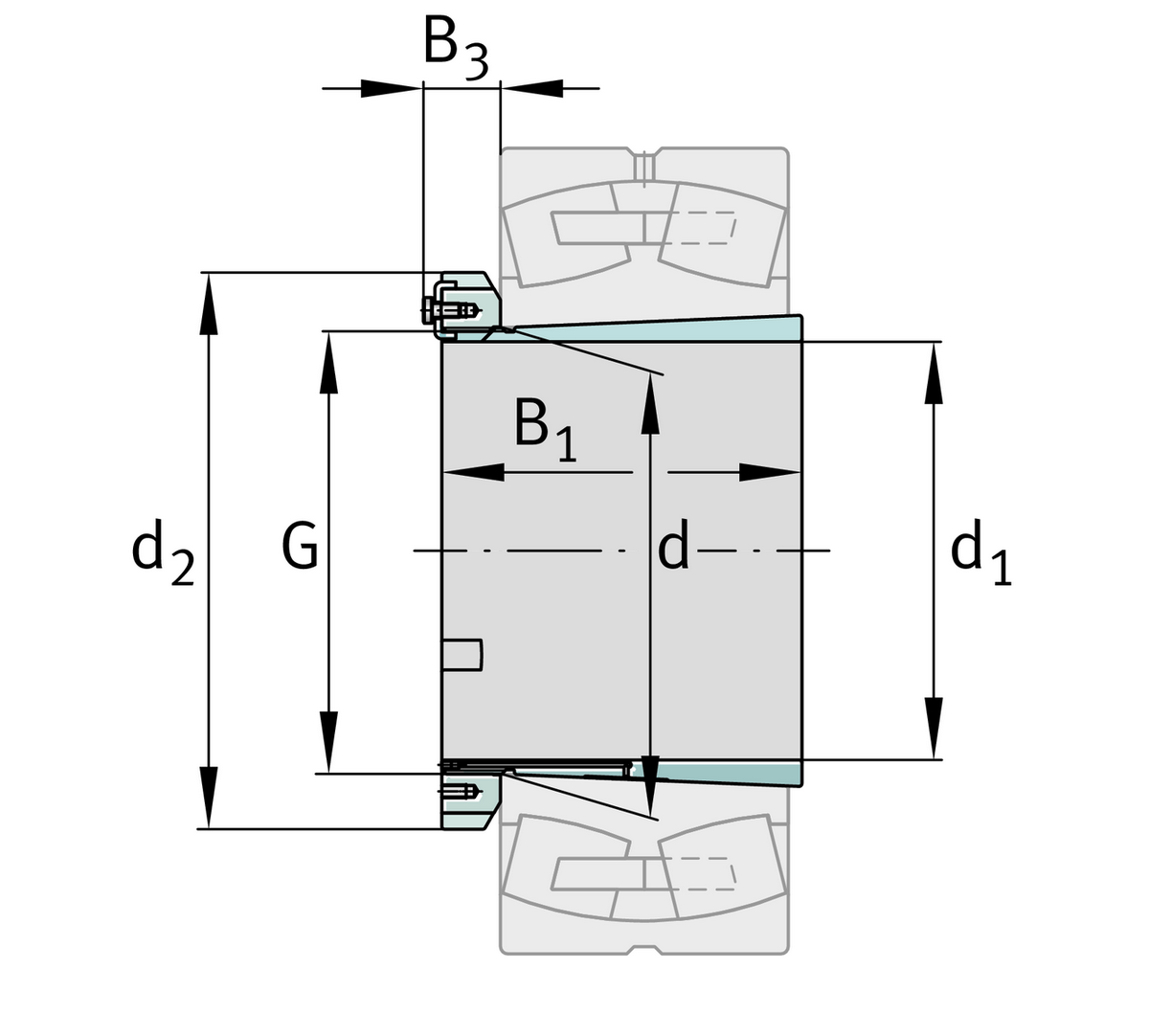 Закрепительная втулка FAG H24056-HG