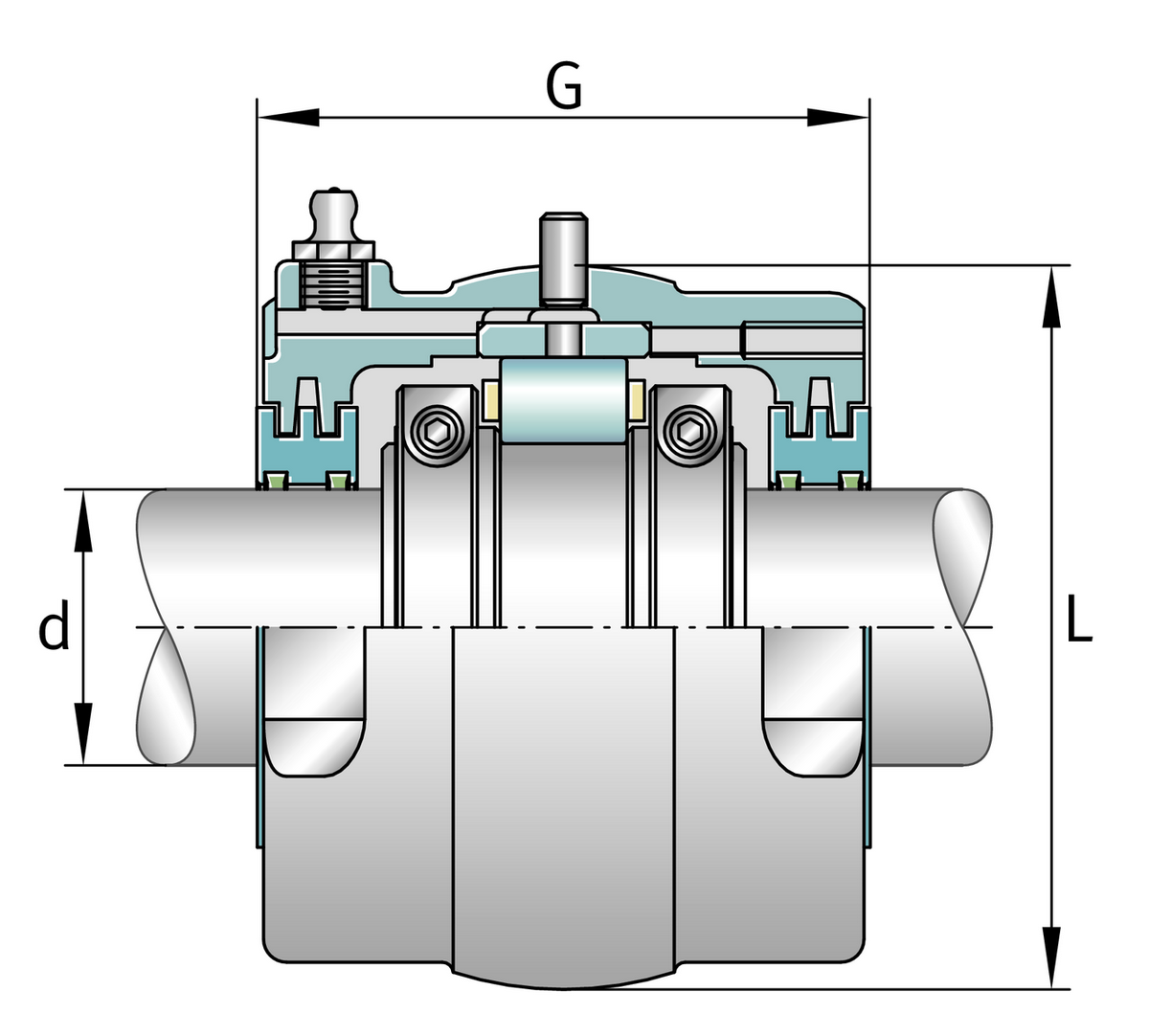 Узел стационарного корпуса FAG S1BCH-507-HD
