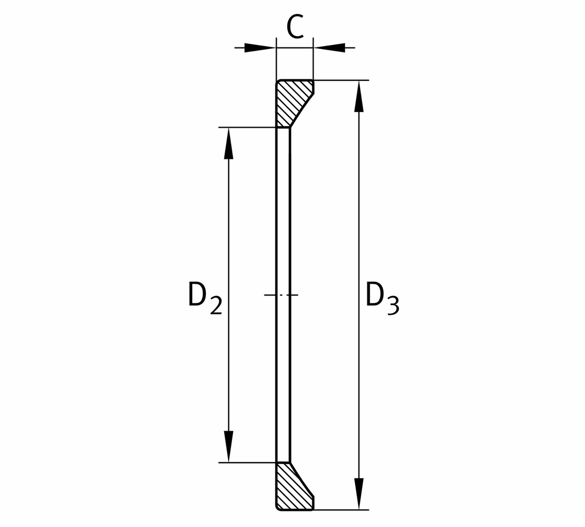 Подкладное кольцо FAG U217