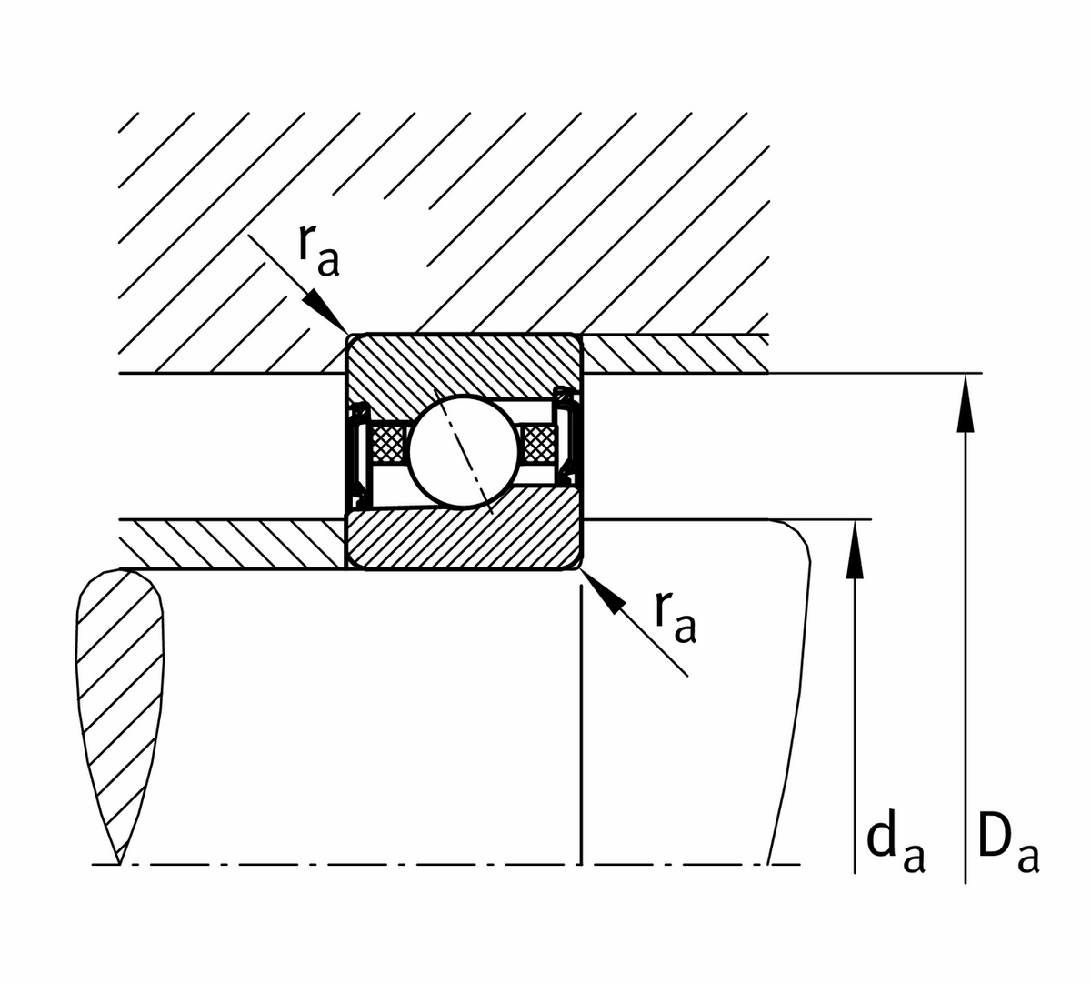 Высокоскоростной шпиндельный подшипник FAG VCM7005-E-2RSD-T-P4S-UL-XL