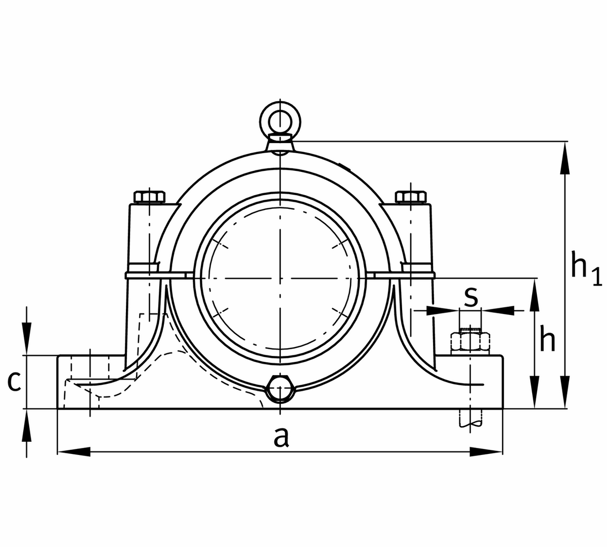 Стационарный корпус FAG S3032-H-N-FZ-AB-L