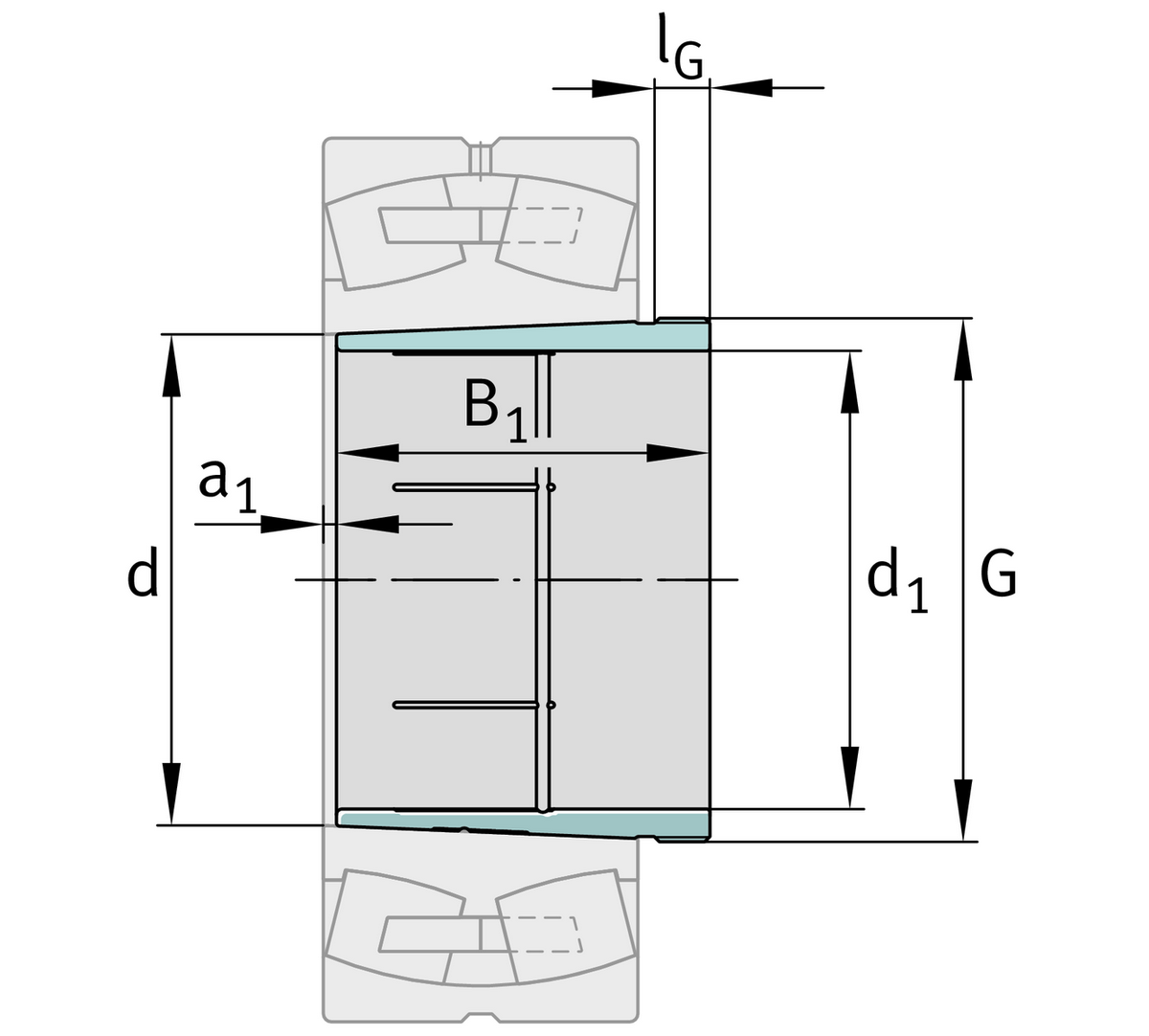 Стяжная втулка FAG AH2244-H