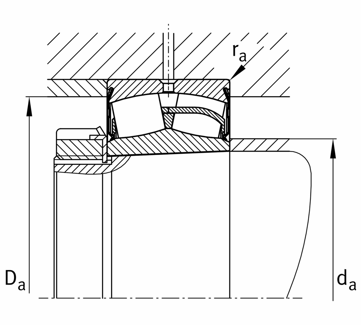 Радиальный сферический роликоподшипник FAG WS22220-E1-XL-K-2RSR-C3