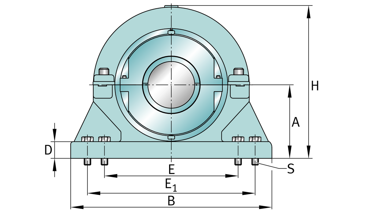 Узел стационарного корпуса FAG S3BCH-340MM-HD