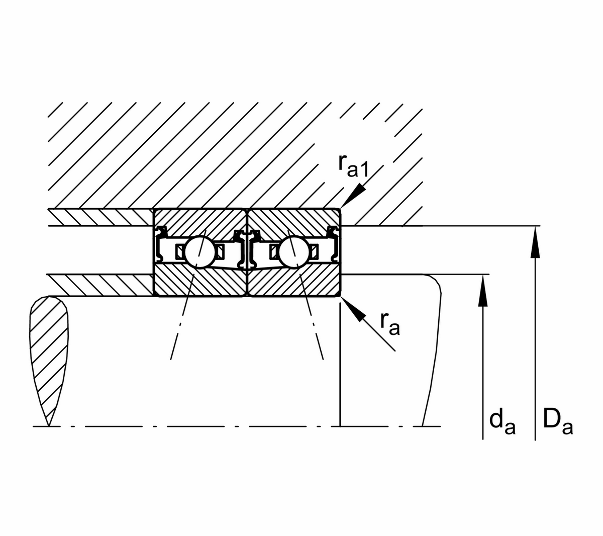 Высокоскоростной шпиндельный подшипник FAG HSS71921-C-T-P4S-UL