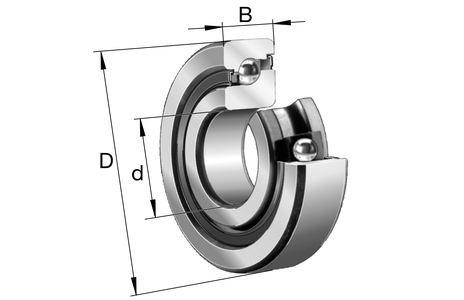 Упорно-радиальный шарикоподшипник FAG 7602015-2RS-TVP (7602015.2RS.TVP) Упорно-радиальный шарикоподшипник FAG 7602015-2RS-TVP (7602015.2RS.TVP)