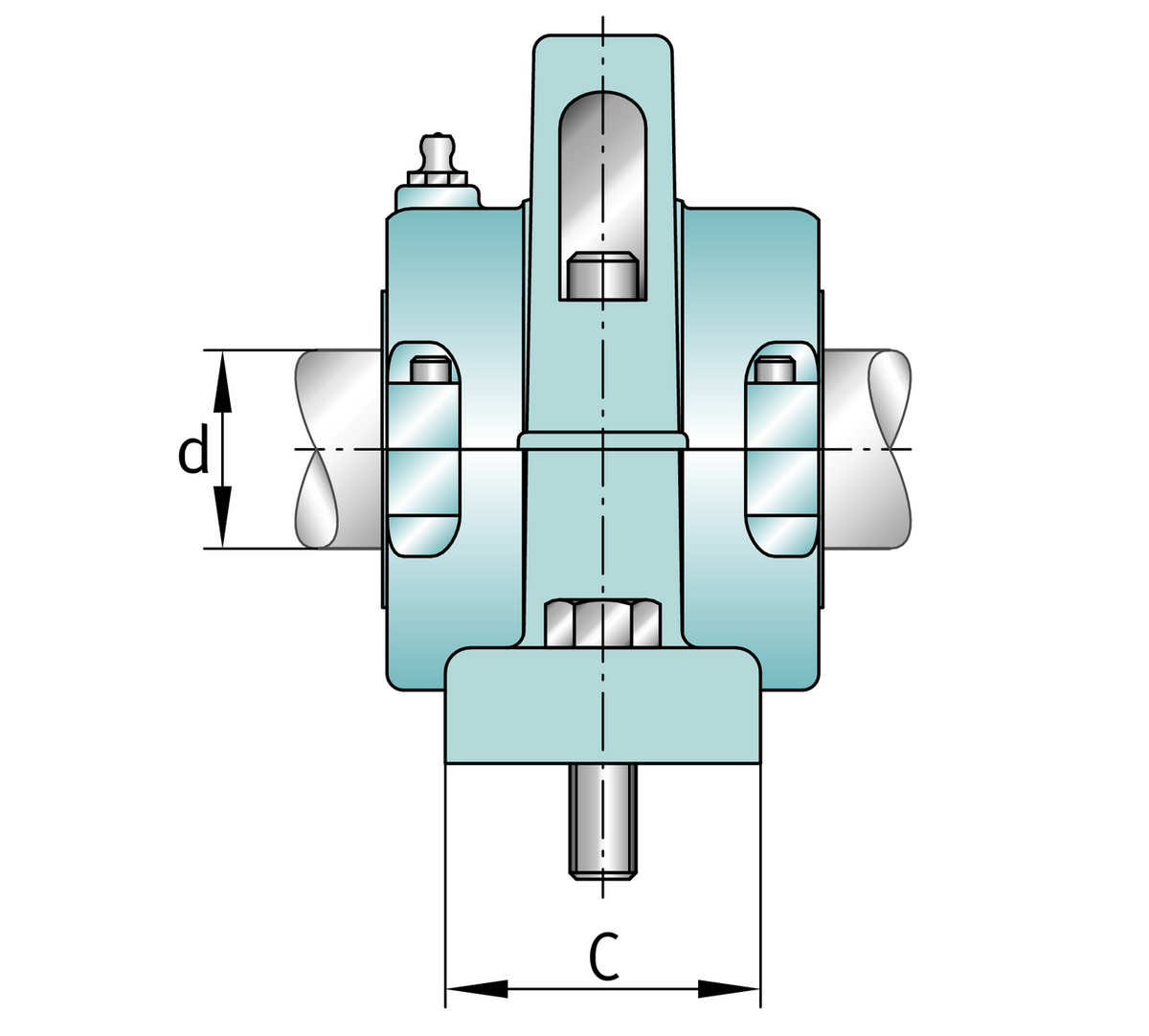 Узел стационарного корпуса FAG S1BCH-507-HD