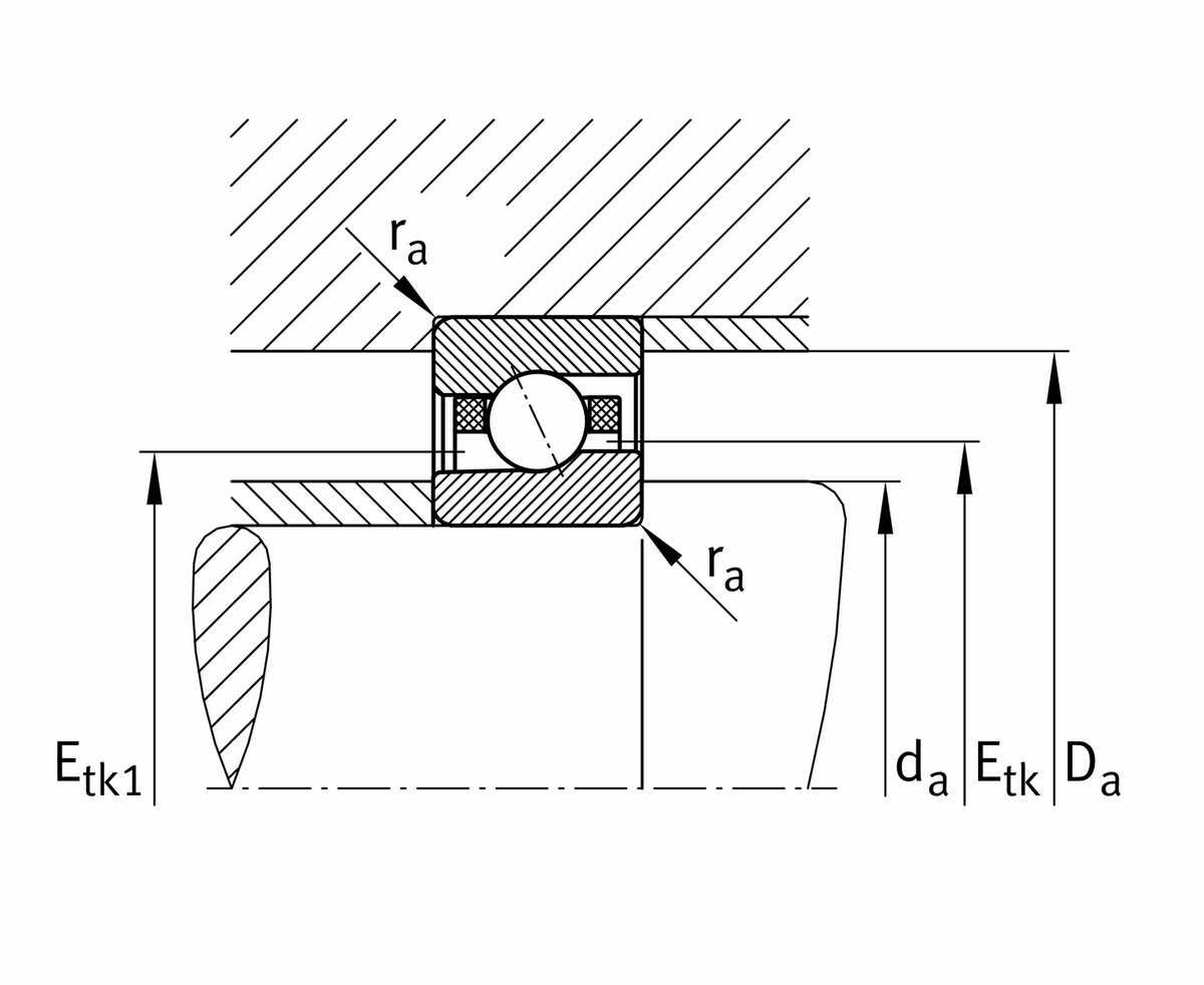Высокоскоростной шпиндельный подшипник FAG VCM71909-E-T-P4S-UL-XL