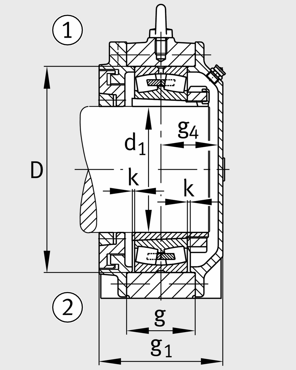 Тело корпуса FAG BND2213-H-W-T-BF-D