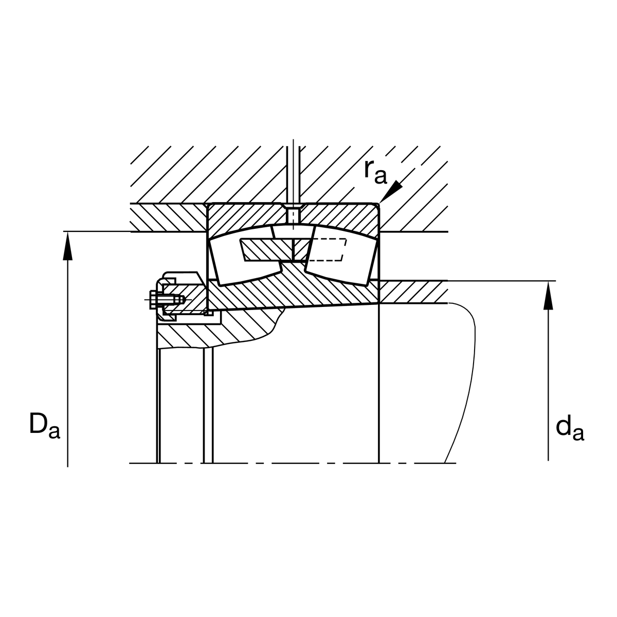 Радиальный сферический роликоподшипник FAG 240/850-B-K30-MB